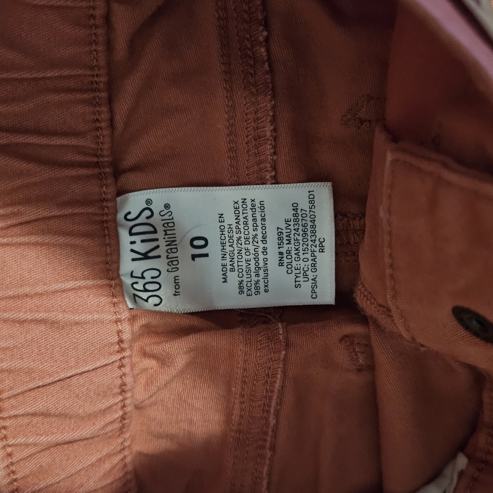 Rust Orange Denim Shorts with Belt New Only Worn To Try On (No tags) - Picture 2 of 2